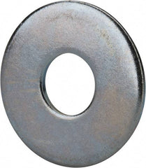 Value Collection - M20 Screw, Steel Fender Flat Washer - 22mm ID x 60mm OD, 4mm Thick, Zinc-Plated Finish - Eagle Tool & Supply