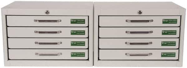 Vermont Gage - 1135 Piece, 1.31-23.99 mm Diameter Plug and Pin Gage Set - Plus 0.01 mm Tolerance, Class ZZ - Eagle Tool & Supply