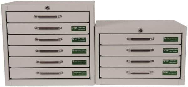 Vermont Gage - 1210 Piece, 1.3-25.48 mm Diameter Plug and Pin Gage Set - Plus 0.01 mm Tolerance, Class ZZ - Eagle Tool & Supply