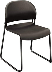 Hon - Polymer Lava Stacking Chair - Chrome Frame, 19 Inch Wide x 21 Inch Deep x 30 Inch High - Eagle Tool & Supply