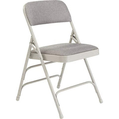 NPS - Folding Chairs Pad Type: Folding Chair w/Fabric Padded Seat Material: Steel - Eagle Tool & Supply