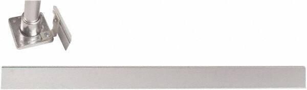 Hollaender - 6' Long x 4" High, Aluminum Toeboard - 4" Pipe, Includes Toeboard & Bag Hardware - Eagle Tool & Supply
