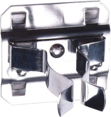 Triton - Extended Spring Clip Pegboard Hook - 7/8" Projection, Stainless Steel - Eagle Tool & Supply