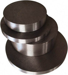 Value Collection - 8 Inch Diameter, 1 Inch Long, A-2 Air Hardening Decarb Free Tool Steel Round - Stock Length - Eagle Tool & Supply