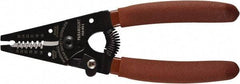 Paramount - 26 to 16 AWG Capacity Wire Stripper - 6" OAL, Plastic Dipped Handle - Eagle Tool & Supply