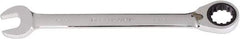 Paramount - 1-1/4" 12 Point Combination Wrench - 13° Head Angle, 16-11/16" OAL, Chrome Vanadium Steel, Polished Finish - Eagle Tool & Supply