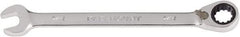 Paramount - 7/16" 12 Point Combination Wrench - 13° Head Angle, 6-1/2" OAL, Chrome Vanadium Steel, Polished Finish - Eagle Tool & Supply