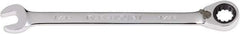 Paramount - 9/32" 12 Point Combination Wrench - 13° Head Angle, 5-1/2" OAL, Chrome Vanadium Steel, Polished Finish - Eagle Tool & Supply