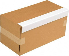 Vestil - 24" Long x 3" Wide x 3" High x 1/16" Thick Edge - White, Cardboard Box, 50 Piece - Eagle Tool & Supply