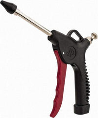 Value Collection - 230 Max psi Rubber Pistol Grip Blow Gun - 1/4 NPT, 4" Tube Length, Nylon/Fiberglass Body with Rubber Nozzle - Eagle Tool & Supply