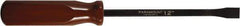 Paramount - 12" OAL Pry Bar - 3/4" Wide, Carbon Steel - Eagle Tool & Supply