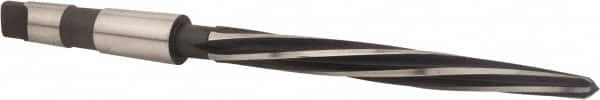 Alvord Polk - 7/8" Reamer Diam, 9/16" Small End Diam, 3MT Morse Taper Shank, 7-3/8" Flute, Bridge Reamer - Eagle Tool & Supply