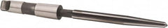 Alvord Polk - 1-3/8" Reamer Diam, 1-1/16" Small End Diam, 4MT Morse Taper Shank, 7-3/8" Flute, Bridge Reamer - Eagle Tool & Supply