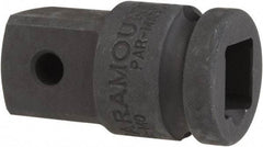 Paramount - 3/4 Male 1/2 Female Impact Drive Adapter - 1-15/16" OAL - Eagle Tool & Supply