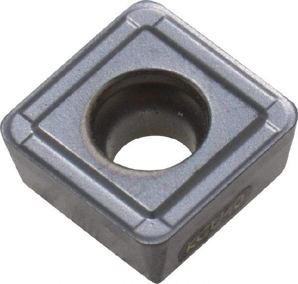 Kennametal - SPPX09T310 HP Grade KCU40 Carbide Indexable Drill Insert - TiN/TiAlN Finish, 0.369" Inscribed Circle - Eagle Tool & Supply