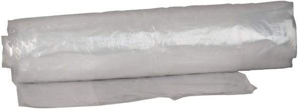 HSM of America - 14" x 8" x 32" Clear Disposable Shredder Waste Collection Bag-100/Roll - Use with 63046692 - Eagle Tool & Supply