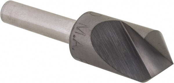 M.A. Ford - 1/2" Head Diam, 1/4" Shank Diam, 1 Flute 90° High Speed Steel Countersink - Eagle Tool & Supply