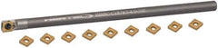 Hertel - 0.286 Inch Min Diam of Smallest Bar, 2 Inch Min Diam of Largest Bar, Carbide Indexable Boring Bar Set - CD.. Insert Style, Screw Holding Method - Eagle Tool & Supply