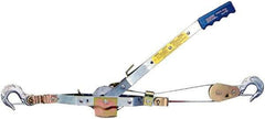 Maasdam - 4,000 Lb Lifting Capacity, 6' Lift Height, Puller Hoist - Made from Chain - Eagle Tool & Supply