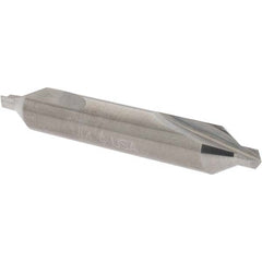 Cleveland - #4 Plain Cut 60° Incl Angle Solid Carbide Combo Drill & Countersink - Eagle Tool & Supply