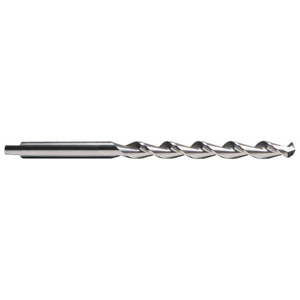 Cleveland - 27/64" 118° Parabolic Flute High Speed Steel Taper Length Drill Bit - Eagle Tool & Supply