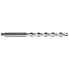 Cleveland - 27/64" 118° Parabolic Flute High Speed Steel Taper Length Drill Bit - Eagle Tool & Supply