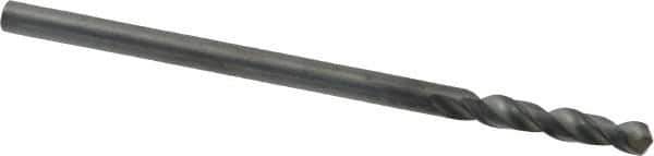 Cleveland - #19 135° Cobalt Jobber Drill - Oxide Finish, Right Hand Cut, Spiral Flute, Straight Shank, 3-1/4" OAL, Split Point - Eagle Tool & Supply