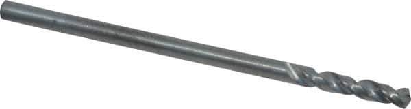 Cleveland - #25 135° Cobalt Jobber Drill - Oxide Finish, Right Hand Cut, Spiral Flute, Straight Shank, 3" OAL, Split Point - Eagle Tool & Supply