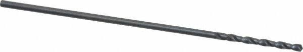 Cleveland - #57 135° Cobalt Jobber Drill - Oxide Finish, Right Hand Cut, Spiral Flute, Straight Shank, 1-3/4" OAL, Split Point - Eagle Tool & Supply