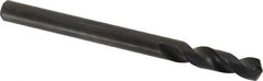 Cleveland - 15/32" 135° Cobalt Jobber Drill - Oxide Finish, Right Hand Cut, Spiral Flute, Straight Shank, 5-3/4" OAL, Split Point - Eagle Tool & Supply