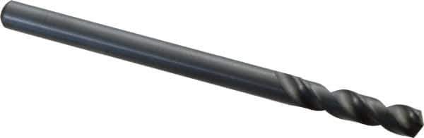 Cleveland - 21/64" 135° Cobalt Jobber Drill - Oxide Finish, Right Hand Cut, Spiral Flute, Straight Shank, 4-5/8" OAL, Split Point - Eagle Tool & Supply