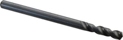 Cleveland - 21/64" 135° Cobalt Jobber Drill - Oxide Finish, Right Hand Cut, Spiral Flute, Straight Shank, 4-5/8" OAL, Split Point - Eagle Tool & Supply