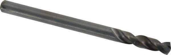 Cleveland - 23/64" 135° Cobalt Jobber Drill - Oxide Finish, Right Hand Cut, Spiral Flute, Straight Shank, 4-7/8" OAL, Split Point - Eagle Tool & Supply
