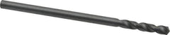 Cleveland - 3/16" 135° Cobalt Jobber Drill - Oxide Finish, Right Hand Cut, Spiral Flute, Straight Shank, 3-1/2" OAL, Split Point - Eagle Tool & Supply