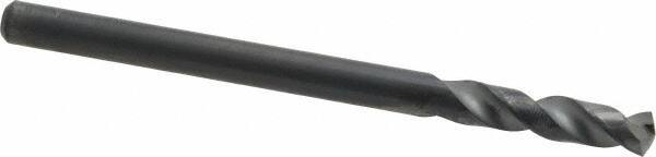 Cleveland - 5/16" 135° Cobalt Jobber Drill - Oxide Finish, Right Hand Cut, Spiral Flute, Straight Shank, 4-1/2" OAL, Split Point - Eagle Tool & Supply
