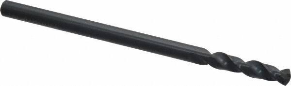 Cleveland - 7/32" 135° Cobalt Jobber Drill - Oxide Finish, Right Hand Cut, Spiral Flute, Straight Shank, 3-3/4" OAL, Split Point - Eagle Tool & Supply