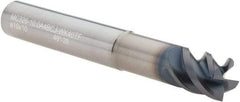 Walter-Prototyp - 10.01mm, 10mm LOC, 10mm Shank Diam, 3" OAL, 4 Flute, Solid Carbide Square End Mill - Single End, TiAlN Finish, Helical Flute, Centercutting, Right Hand Cut, Right Hand Flute - Eagle Tool & Supply
