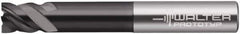 Walter-Prototyp - 5.99mm, 6mm LOC, 6mm Shank Diam, 2" OAL, 4 Flute, Solid Carbide Square End Mill - Single End, TiAlN Finish, Helical Flute, Centercutting, Right Hand Cut, Right Hand Flute - Eagle Tool & Supply
