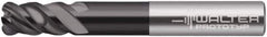 Walter-Prototyp - 5/16", 4 Flute, Single End, Solid Carbide, 0.08" Corner Radius End Mill - 4" OAL, 50° Helix, Right Hand Flute, 13/16" LOC, Right Hand Cut, - Eagle Tool & Supply