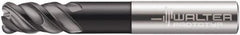 Walter-Prototyp - 8mm, 4 Flute, Single End, Solid Carbide, 0.039" Corner Radius End Mill - 2" OAL, 50° Helix, Right Hand Flute, 19mm LOC, Right Hand Cut, - Eagle Tool & Supply