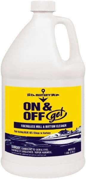 CRC - Water-Based Solution Hull and Bottom Cleaner - 1 Gallon Bottle, 32° F Freezing Point - Eagle Tool & Supply