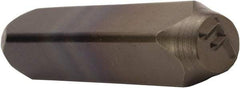 C.H. Hanson - 5/32" Character Size, F Character, Heavy Duty Individual Steel Stamp - Eagle Tool & Supply