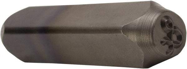 C.H. Hanson - 5/8" Character Size, @ Character, Heavy Duty Individual Steel Stamp - Eagle Tool & Supply