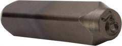 C.H. Hanson - 5/32" Character Size, 5 Character, Heavy Duty Individual Steel Stamp - Eagle Tool & Supply