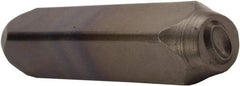 C.H. Hanson - 5/8" Character Size, O Character, Heavy Duty Individual Steel Stamp - Eagle Tool & Supply