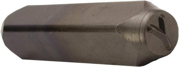 C.H. Hanson - Letter Y Machine Made Individual Steel Stamp - 1/4" Character - Eagle Tool & Supply