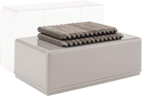 C.H. Hanson - 27 Piece, 3/32" Character Steel Stamp Set - Letters, Heavy Duty - Eagle Tool & Supply