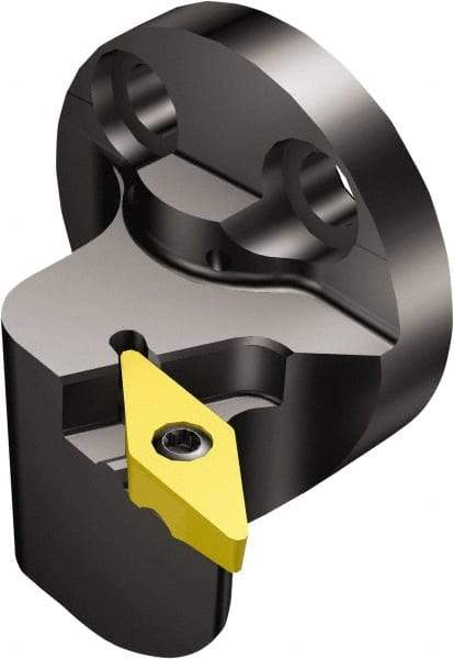 Sandvik Coromant - Left Hand Cut, Size 32, TR-VB1308 Insert Compatiblity, Internal Modular Turning & Profiling Cutting Unit Head - 22mm Ctr to Cutting Edge, 32mm Head Length, Through Coolant, Series CoroTurn TR - Eagle Tool & Supply
