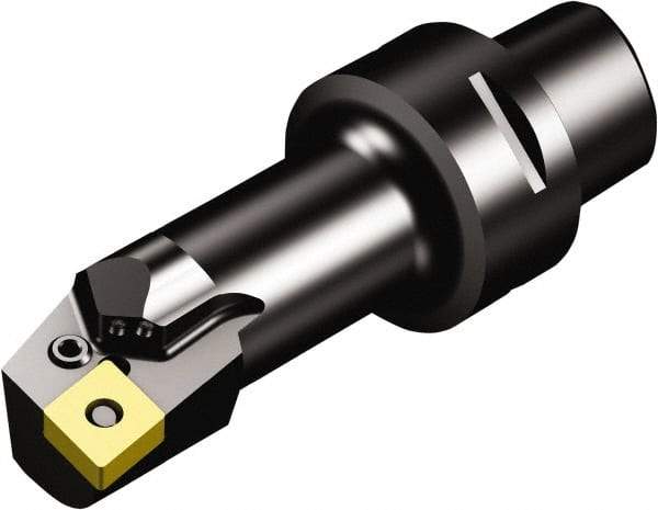 Sandvik Coromant - Right Hand Cut, Size C4, CNMG 322 Insert Compatiblity, Modular Turning & Profiling Cutting Unit Head - 13mm Ctr to Cutting Edge, 80mm Head Length, Through Coolant, Series T-Max P - Eagle Tool & Supply