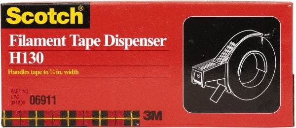 3M - 3/4" Wide, Handheld Style, Handheld Tape Dispenser - Eagle Tool & Supply